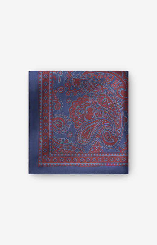 Jedwabna poszetka we wzór paisley