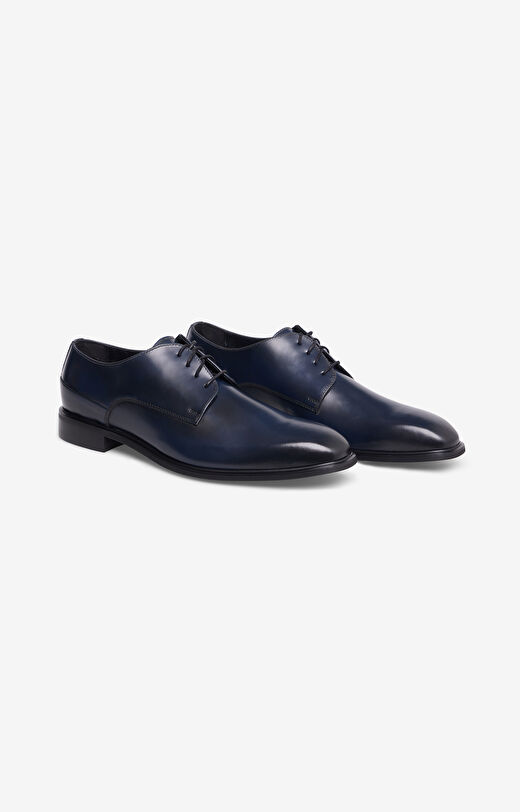 Skórzane buty typu derby