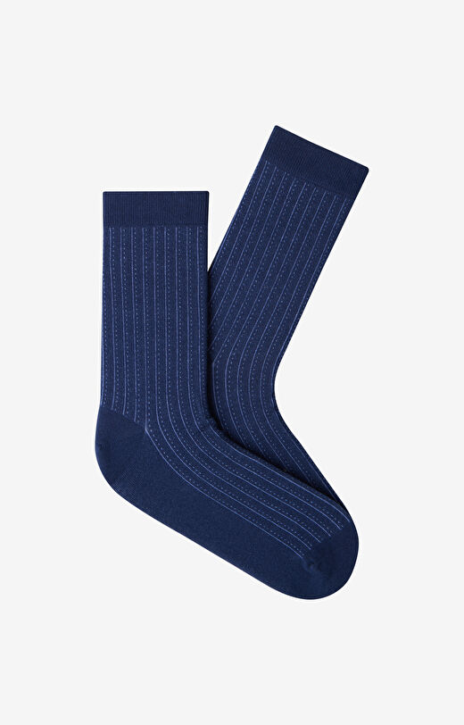 Długie skarpety w paski