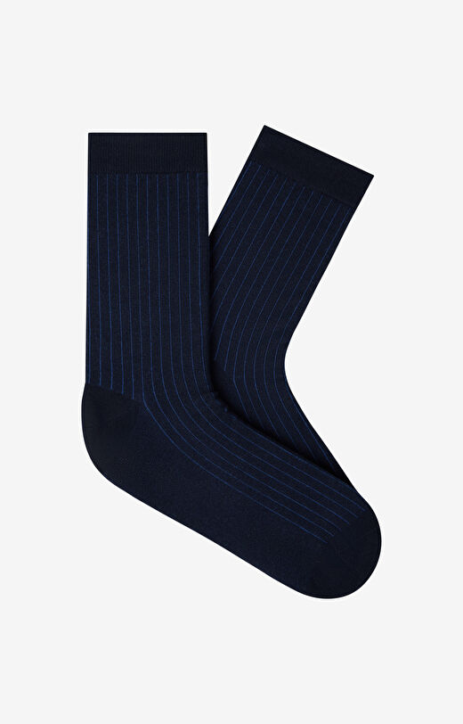 Długie skarpety w paski