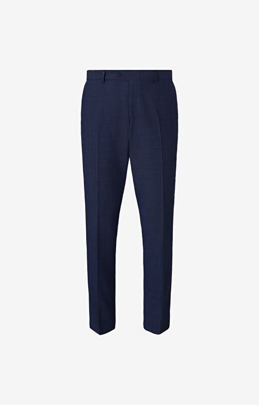 Spodnie super slim w mikrowzór do garnituru - Mix&Match