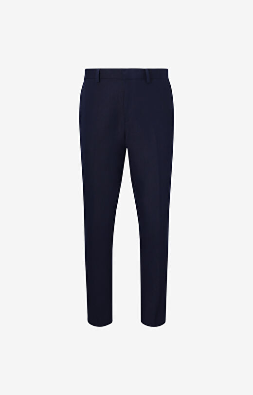 Chinosy lniane regular fit