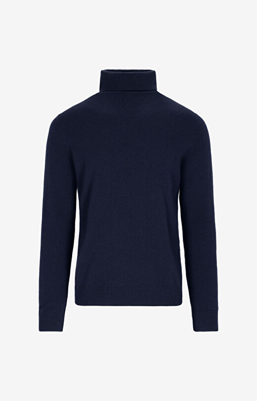 Sweter z melanżowej dzianiny