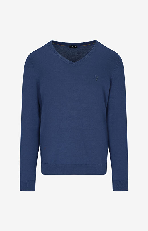 Sweter v-neck