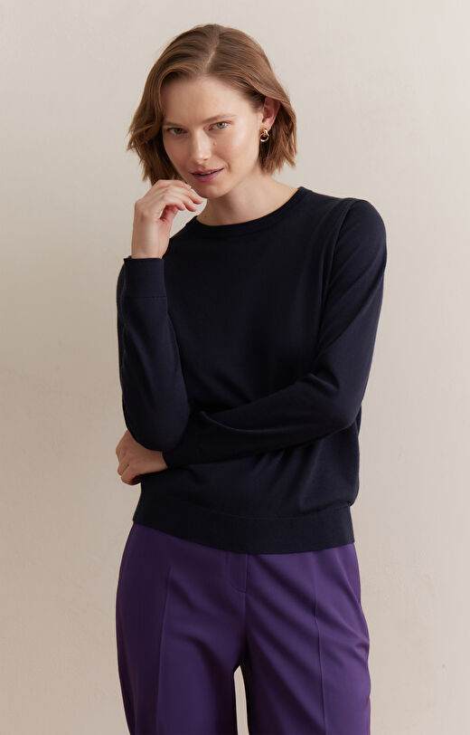 Sweter round neck