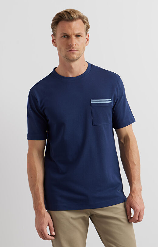 T-shirt z kieszonką