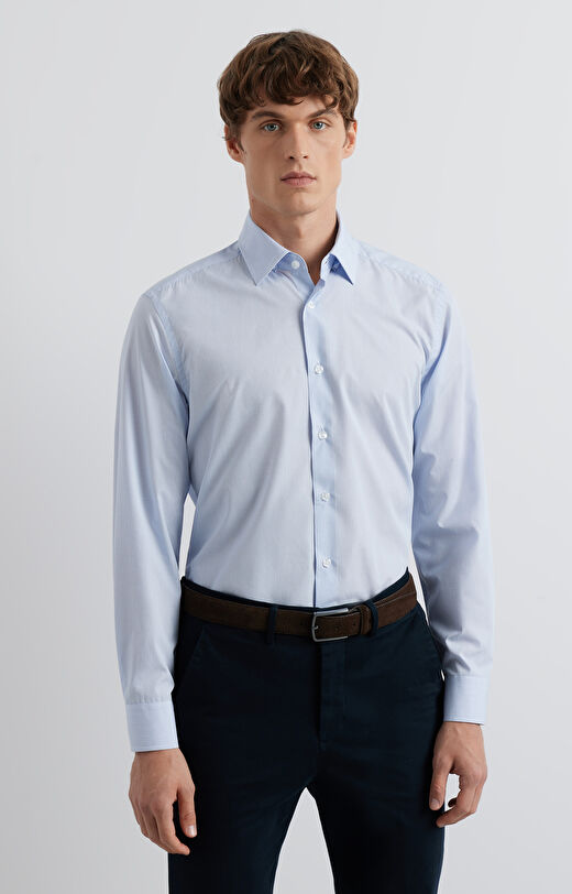 Koszula slim w kratę