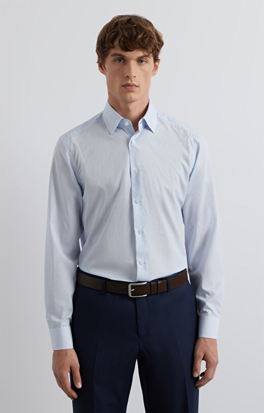 Koszula slim w prążek