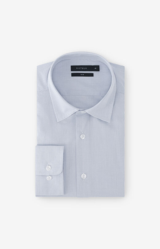 Koszula slim w kratę