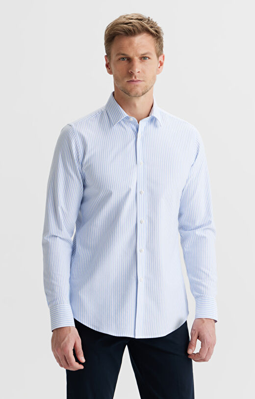 Koszula slim fit typu Oxford