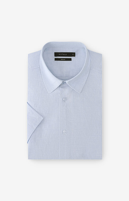 Lniana koszula regular