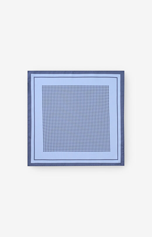 Jedwabna poszetka w pepitę