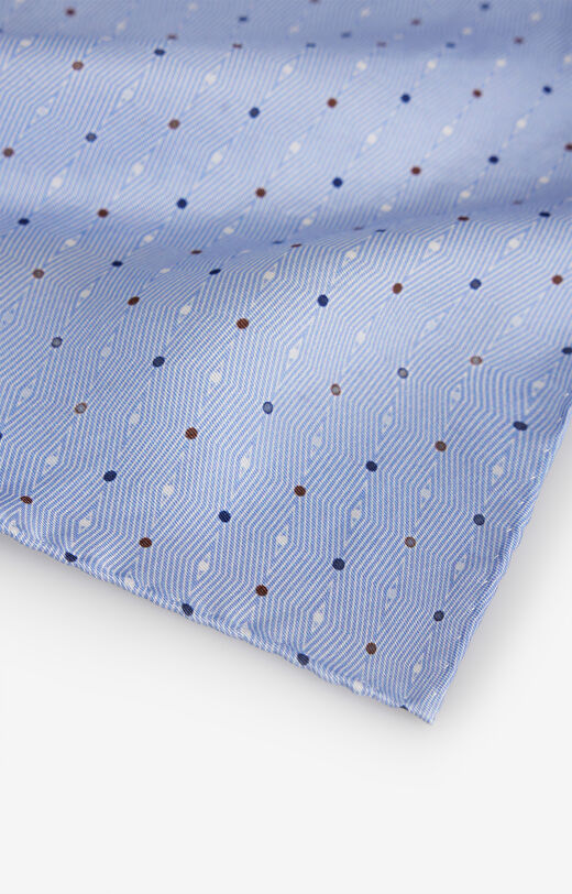 Jedwabna poszetka w mikrowzór