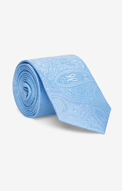 Jedwabny krawat we wzór paisley
