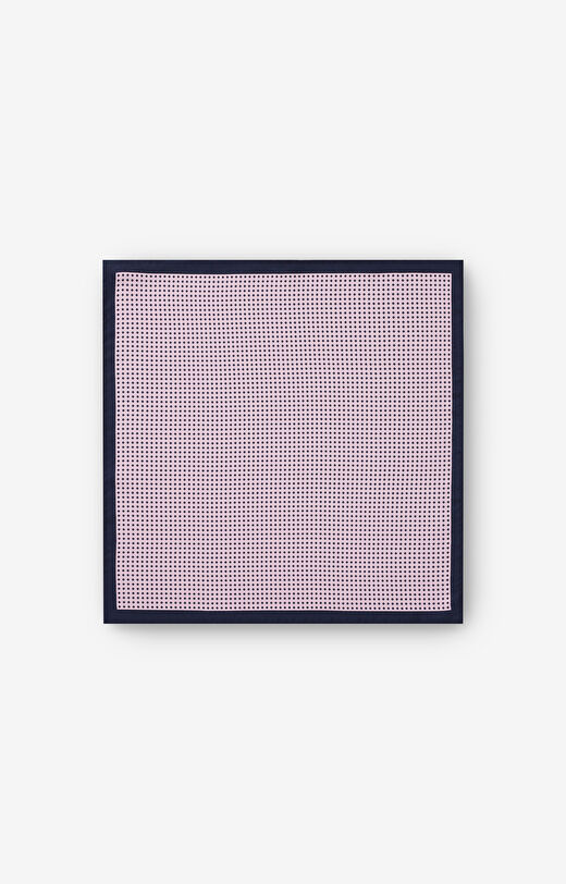 Jedwabna poszetka w kropki