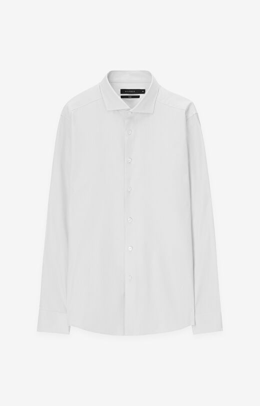 Koszula slim fit z bawełny two ply