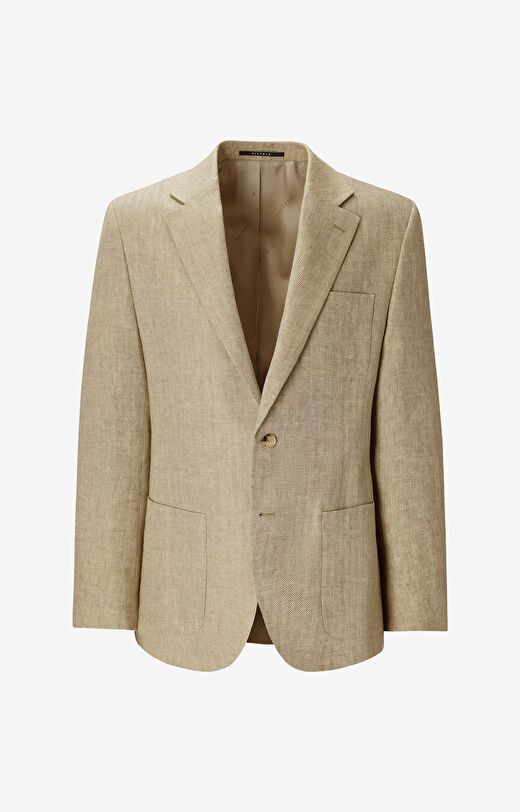 Lniana marynarka super slim