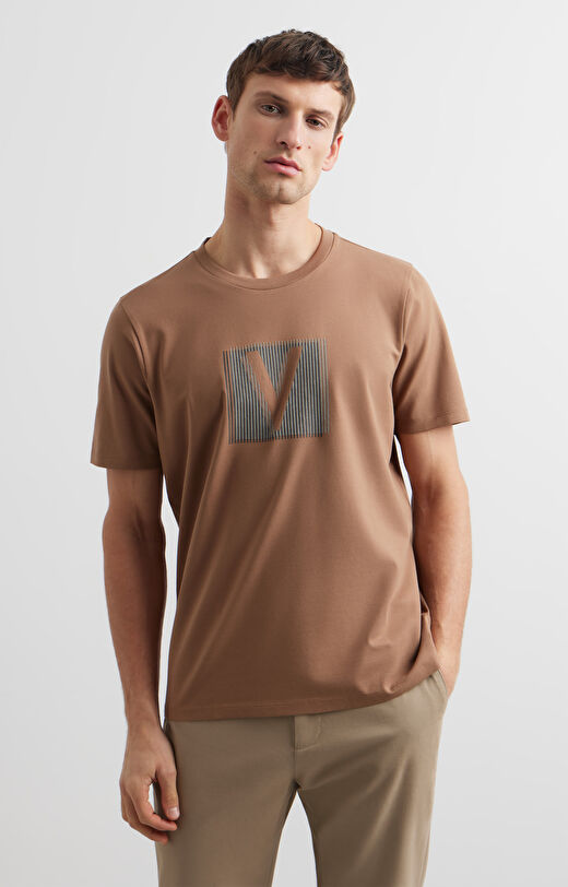 T-shirt regular z grafiką