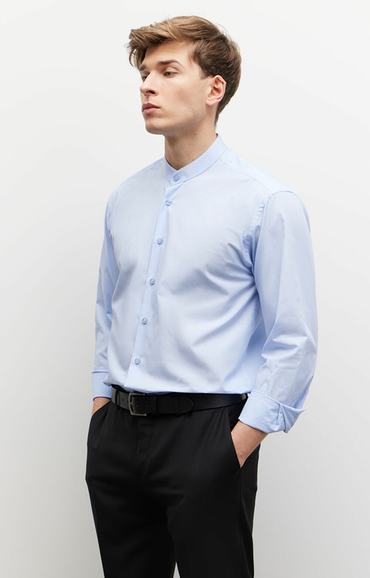 Bawełniana koszula slim fit