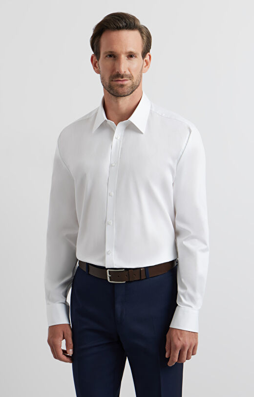 Koszula regular z bawełny Two Ply