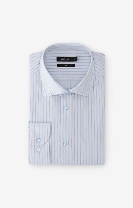 Koszula slim fit w paski