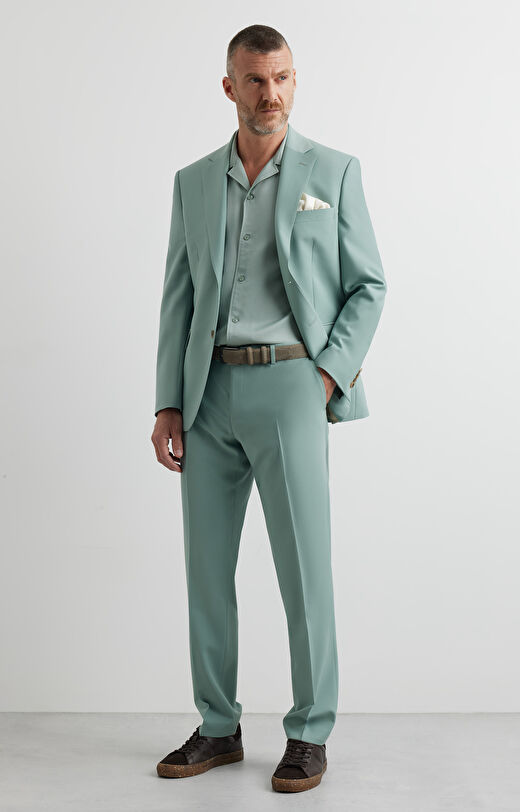 Miętowe spodnie - set VISTULA