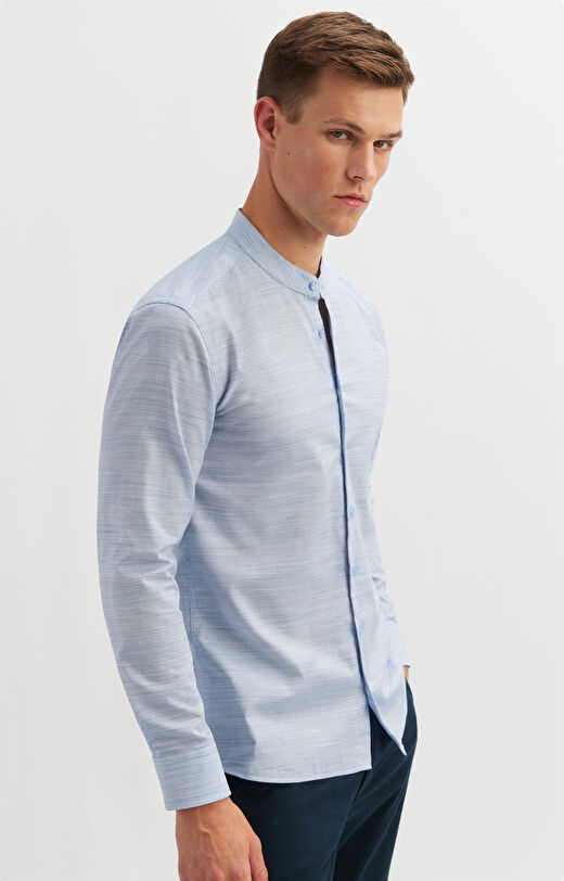 Bawełniana koszula slim fit