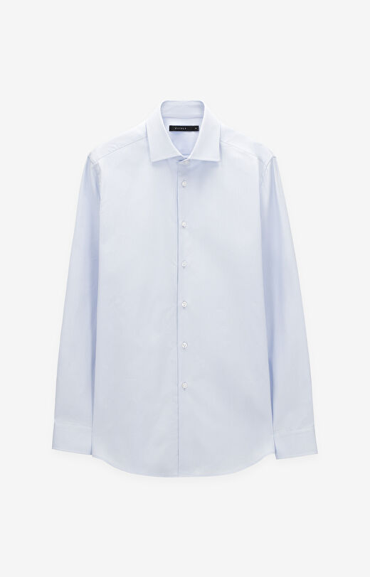 Niebieska koszula slim fit