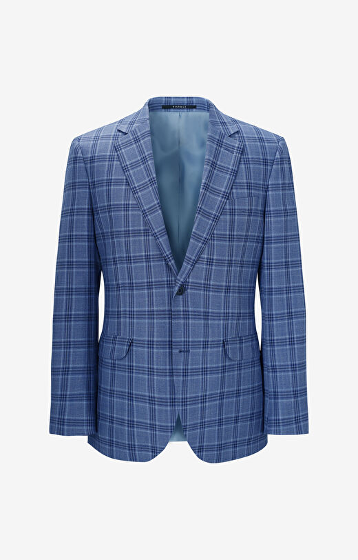 Marynarka super slim w kratę