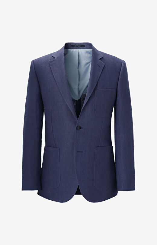 Marynarka lniana super slim