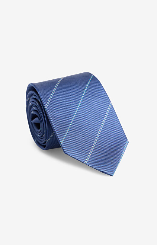 Jedwabny krawat w paski