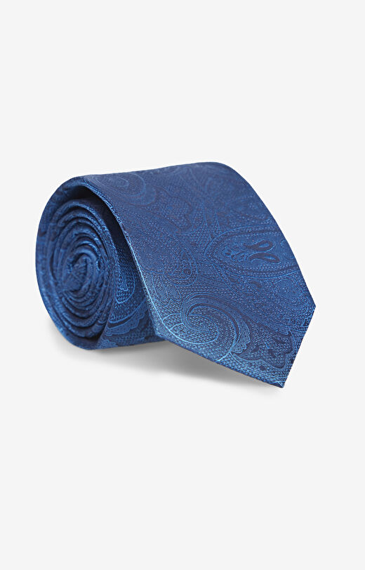 Jedwabny krawat we wzór paisley