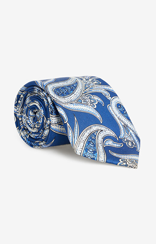 Jedwabny krawat we wzór paisley