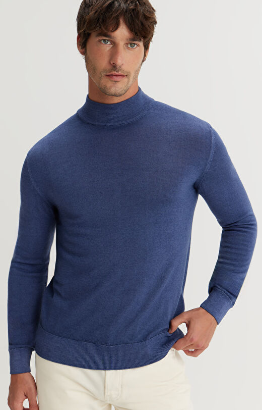 Sweter z wełny merino