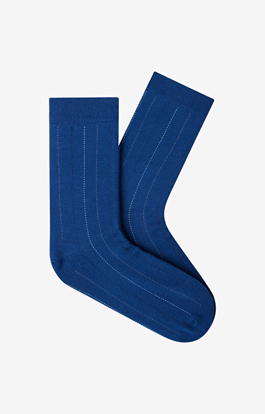 Długie skarpety w geometryczny wzór