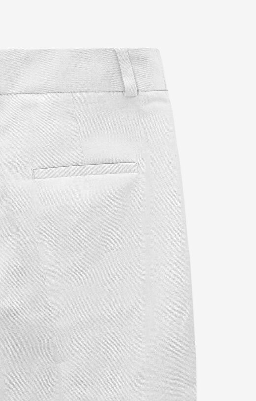 MIX & MATCH - Spodnie slim fit z lnem