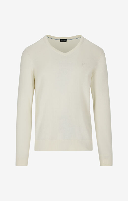 Sweter v-neck