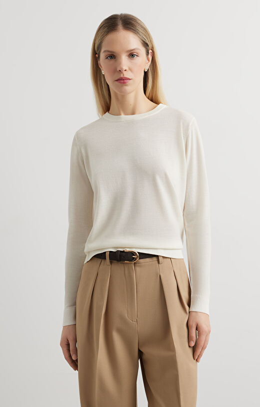 Sweter round neck