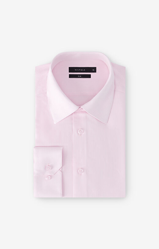 Koszula slim w prążek