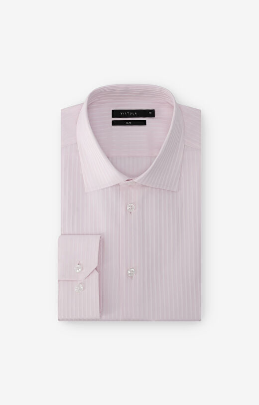 Koszula slim w prążek