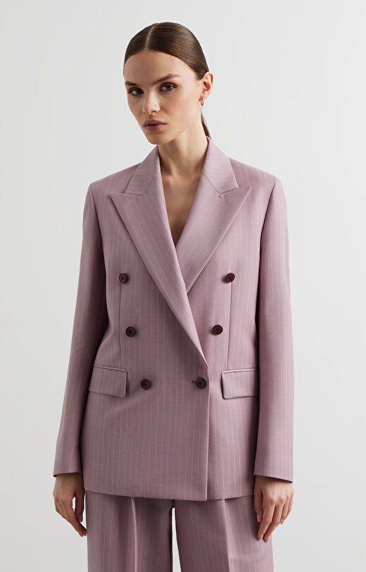 Dwurzędowa marynarka slim do garnituru - Mix&Match