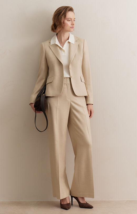 Spodnie relaxed fit do garnituru - Mix&Match