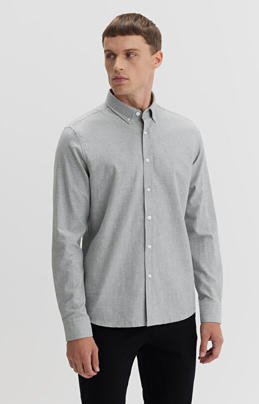 Bawełniana koszula regular fit