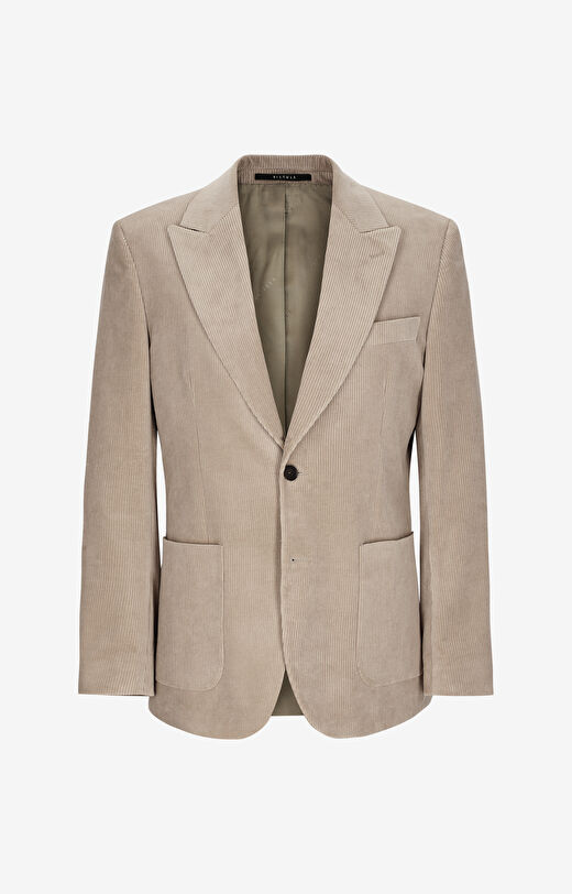 Sztruksowa marynarka slim do garnituru - Mix&Match