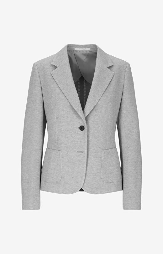 Dzianinowa marynarka slim