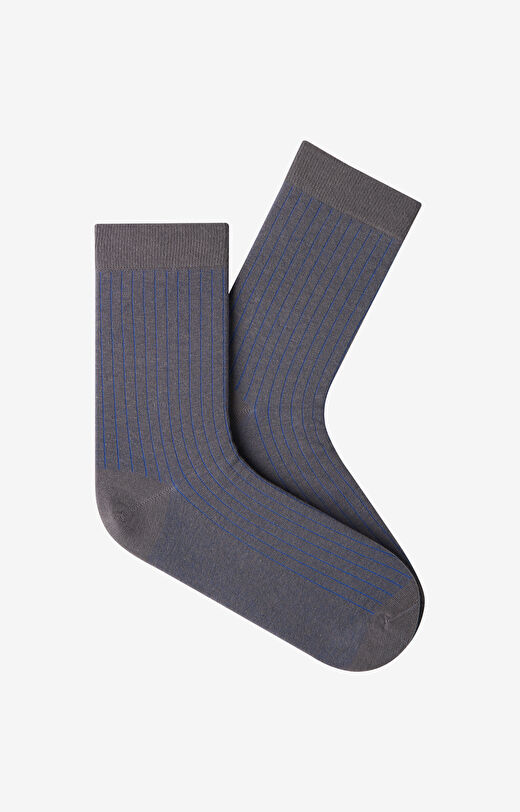 Długie skarpety w paski