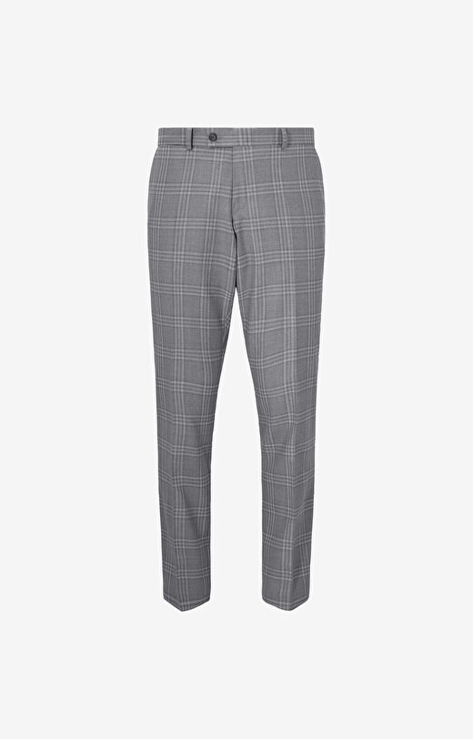 Spodnie super slim w kratę do garnituru - Mix&Match