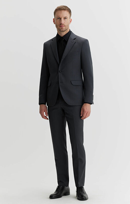 Wełniane spodnie super slim do garnituru - Mix&Match