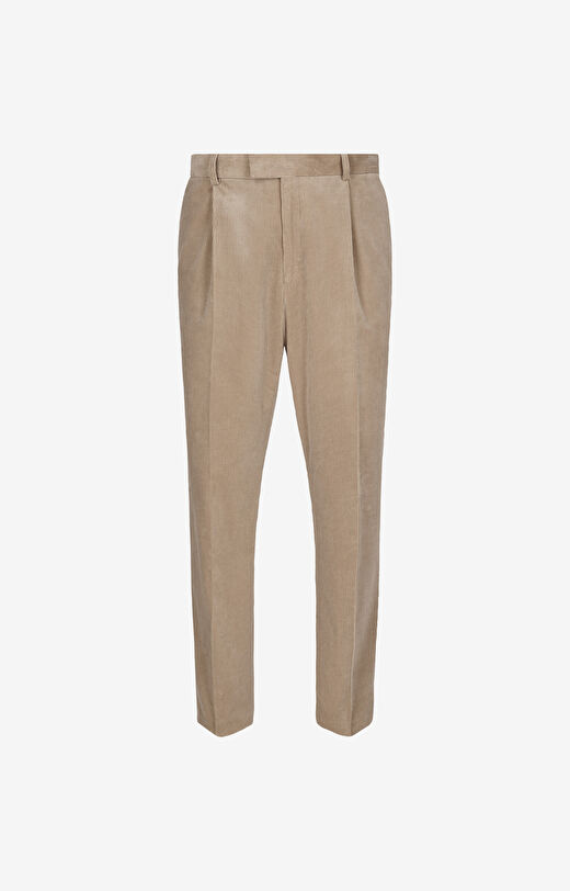 Sztruksowe spodnie slim do garnituru - Mix&Match