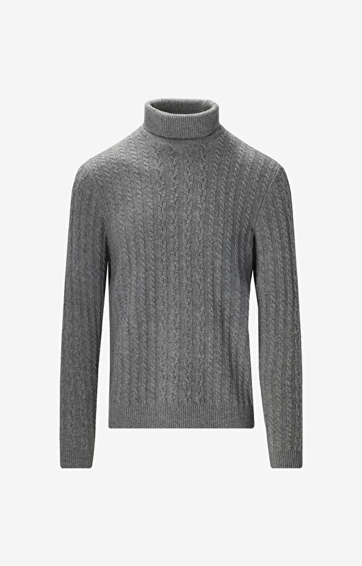 Golf o warkoczowym splocie